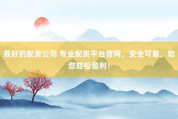 最好的配资公司 专业配资平台官网，安全可靠，助您轻松盈利！