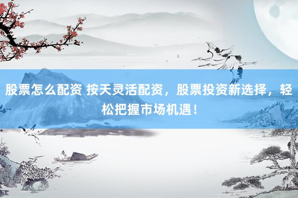 股票怎么配资 按天灵活配资，股票投资新选择，轻松把握市场机遇！